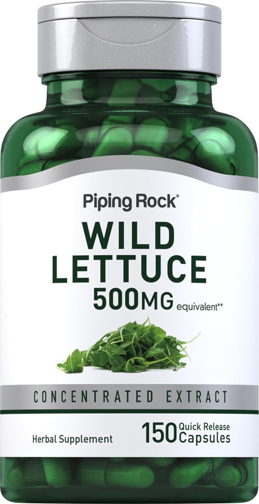 Piping Rock Wild Wild Express 500mg 150 Capsules zonder kruidensupplement