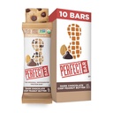 Perfecte Bar, Dark Chocolate Chip Pindakaas Proteïne Bar, Hoog Proteïne, Biologisch, Glutenvrij, Sojavrij, Niet GGO, Geen Suiker Alcoholen, 2.3 Ounce Bar, 10 Tellen