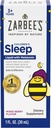 Zarbee's Kids Melatonin Sleep Supplement Liquido, 1mg Melatonina, Droga-Free & Efficace, Facile da prendere Natural Berry Flavor per bambini Età 3 e superiore, 1 Fl Oz Bottiglia