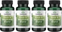 Swanson Fruit " Vegetable Blend - Natural Blend of Over 25 Fruits and Veggies Delivering Essential Nutrients - Powerful Green Foods Veggie Supplement - (60 Veggie Capsules) 4 Pack