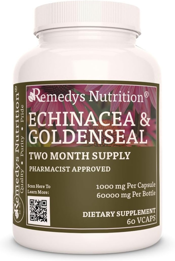 Remedy's Nutrition Echinacea & Goldenseal 
