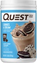 Quest Nutrition Cookies & Cream Protein Powder, 20g Protein, 1g Sugar, Low Carb, Gluten Free, 1.6 Pound, 24 Servings