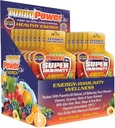 Turbo Power Plus Immune Support 1 Oz. Energie Formule: 17 Krachtige Antioxidanten, 47 Vitaminen, Enzymen, Vitamine D3, Vitamine A, Vitamine C, Zink en Alle natuurlijke pH-Balancing Trace Minerals