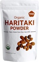 Iyasa Holística Organic Haritaki Powder, Harde, Harad, Terminalia chebula, Kadakapudi, Ayveda Herb per a Digestion, Ajuda contra gas, funció de Bower, superfoo, gegol de 4 oz.
