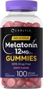 Carlyle MelonatinGummies 12mg 124; 100 Count 124; Berry Flavor 124; Vegan Suplemen 12.4; Non-GMO, Gluten Free