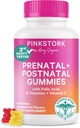 Pink Stork Fertility + prenatálne + postnatálne gurmánske vitamíny 