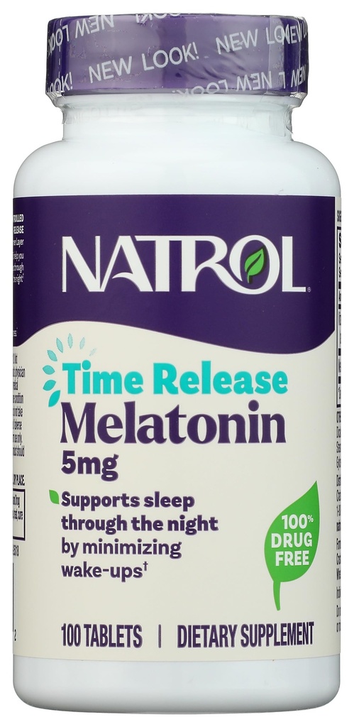 Melatonin 5mg Time Release, 0.32 lb