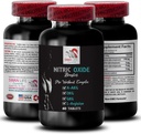 A-AKG - NiTRIC OXIDE BOOSTER - oxido nitrikoen osagarriak gizonentzat, ariketa-energia, ponpa-energia, fitness-formula, erresistentzia-formula, errendimenduaren fokua, energia-nahasketa 1 botila 60 Tablet
