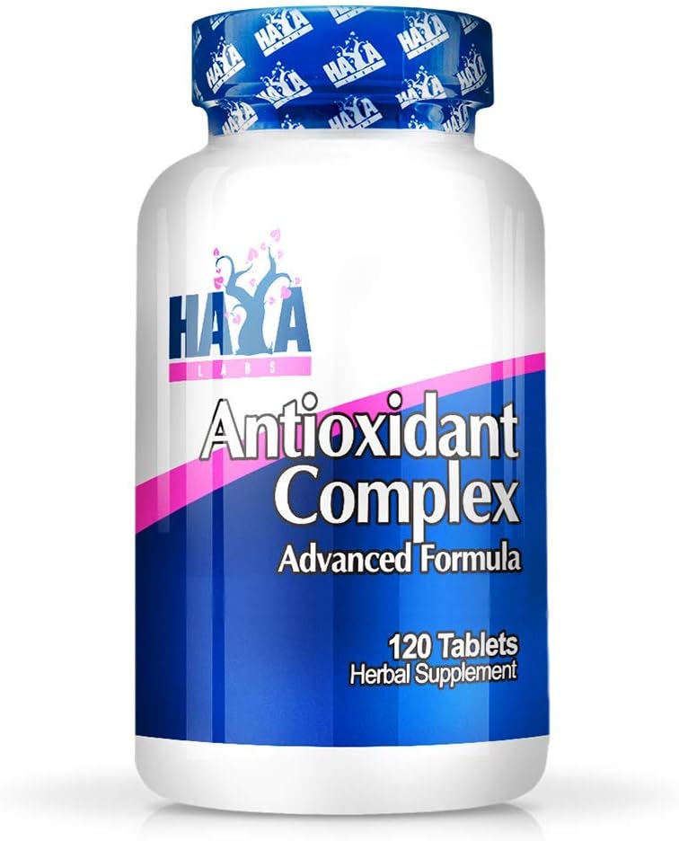 Haya Labs Antioksidan Kompleks 120 Tab. Sebuah kompleks Antioksidant Carotenoid yang kuat dengan Lutein, Oraxanthin, Beta Carotene & Vitamin E 124; Sehat Skin