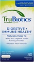 TruBiotics Daily Probiotic, 30 Kapsle - Gluten Free, Soy Free Digestive + Imunite Health Supplement pro muže a ženy (Nový vzhled)