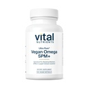 Vital Nutrients Ultra Pure® Vegan Omega SPM+ - Specialized Pro-Resolving Mediators (SPM) Omega-3 Supplement - Minor Joint Discomfort Relief* - Gluten, Dairy, Soy Free, Non-GMO - 90 Mini Softgels