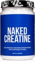 NAKED Pure Micronized Creatine Monohydrate Powder - NSF Certified, Unflavored, 500g, 1.1lb Bulk - Vegan, Non-GMO, Gluten-Free, Soy-Free, No Fillers, Supports Muscle Growth & Strength - 100 Servings