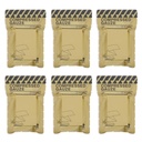 RHINO RESCUE Sterile Compressed Gauze for Emergency Wound Dressing, 6PC | Ultra Compact Compressed, High Absorbency, Portable Lightweight, Trauma First Aid Supplies, Quick-Peel Easy Opening