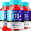 Keto Accel ACV Keto Gummys - Keto Accel Gummys Reviews, Keto Accel ACV Gummys 高级体重管理 B12 Keto Acccell 1000mg 公式(3 Pack - 180 Gummys)