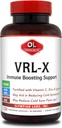 Olympian Labs VRL-X Advanced Immune Support, Vitamina C, Zinc & Lysine, May Help in Cold Sore Relief, 120 Capsule