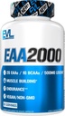 Evluution Nutrition EAA2000 - Pre & Post Treenout Kapselit - Lihas Building + Recovery Supplement - 2g Essential amino Acids + 1g BCAAs - Endurance + Energy Support - 30 Palvelimet