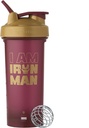 BlenderBottle Marvel Classic V2 Shaker Bottle Perfect for Protein Shakes and Pre Workout, 28-Ounce, Iron Man