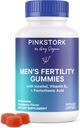 남자를 위한 파란 Stork fertility 보충교재 Gummies - 남성 Prenatal 비타민, 그분을 위한 개념 지원 - 생식 건강, 호르몬 균형 & Motility - 90 조사