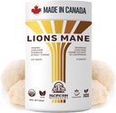 Lions Mane Supplement Powder Ultra Power 10: 1 Organic Lions Mane Mushroom Memory, Cognition, Brain Health, 8 Ounces / 226 Servings