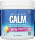 Vitalitas Alam Tenang, Suplemen Magnesium, Anti- Stress Minum Mix Powder, Asli, Raspberry Lemon - 8 Ounce (Paket May Vary)