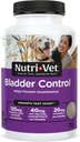 Nutri-Vet Bladder Control Supplement, Cranberry Supplement, Pasji izdelki, Imunska podpora, Pomaga psu urinsko inkontinenco, Bladder Control tablete, Zdravje sečil Tract, Puppy Support, 90 tablet