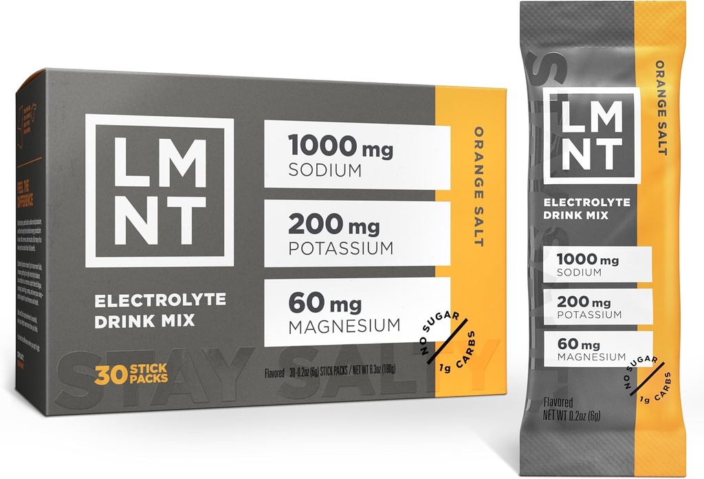 LMNT Zero Sugar Electrolytes - Orange Salt
