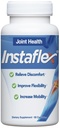 Instaflex Joint Support Supplement for Men and Women - Glucosamine, MSM, White Willow, Turmeric, Ginger, Cayenne, Hyaluronic Acid - 90 Capsules