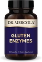 Dr. Mercola Gluten Enzymes, 30 капсули, Non-GMO, клейковина Безкоштовно, Соя Безкоштовно