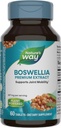 Naturens sätt Boswellia Premium Extract, stöder gemensam rörlighet *, 307 mg Boswellia serrata Extract per servering, Frankincense Supplement, Gluten Free & Vegan - 60 tabletter (Packaging May Vary)