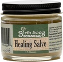 Doğum Song Botanicals Herbal Healing Salve First Aid Ointment, Herbal Skin Irritations Salve, 1.5oz Jar