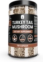 PURE ORIGINAL INGREDIENTES Turquía Tail Mushroom (730 capsules) No hay magnesio o rifles de arroz, siempre puro, Lab Verified