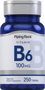 Piping Rock vitamín B-6 100mg doplnok 