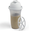 SIGNORA WARE Shaker Bottles | 17-Ounce Plastic Protein Shake Bottle for Meal Replacement Shakes & Smoothies, Beverages, Mixing Salad Dressing & Sauces, Margarita, & More