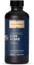Quicksilver científico Liposomal Ultra Vitamina - líquido multivitamínico e antioxidante Suplemento para enerxía, saúde do fígado e soporte cerebral - Complexo B bioactivo, vitamina C, D, E & K (100ml)