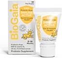 BioGaia Immune Active Baby Probiotic Drops + Vitamin D | för barn & småbarn 0-36 månader | Stöder Digestive & Immune Health | Allergen, Dairy, Soy & Gluten Free | 50 Day Supply