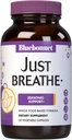 Bluebonnet Nutrition JustBreathe, soporte estacional*, non-GMO, Kosher Certified, Gluten-Free, Soy-Free, Dairy-Free, 30 cápsulas vexetais, 15 servizos