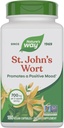 Nature's Way St. John's Wort Herb, Fördert einen positiven Ausblick*, 700 mg pro 2-Capsule Serving, Non-GMO Project Verified, Vegan, 180 Kapseln (Packaging May Vary)