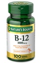 Nature's Bounty Vitamin B12, Supports Energy Metabolism, 1000 mcg, 100 Count,.