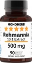 Rehmannia Extract 500 mg - 90 Veg kapsule - Rehmannia Glutinosa - 90 servingov