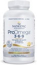 Naturals nórdicos ProOmega 3-6-9, sabor limão - 120 géis macios -1360 mg Omega-3 - EPA & DHA com adicionado GLA - Pele saudável, cognitiva, humor positivo - Não-GMO - 60 Servings