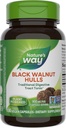 Nature 's Way Black Walnut Hulls, Traditional Digestive Tract Tonic *, 900 mg / 2-Capsule Serving, Non-GMO Project Verified, Vegan, 100 kapszula (csomagolás május Vary)