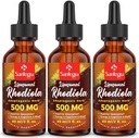 57,000 MG Liposomal Active Rhodiola Rosea Supliment, Rhodiola Root Extract, lichid pentru înaltă absorbţie, Rhodiola Rosea Root Extract Tincture pentru energie, Stres, Mood, Vegan, 180 ml
