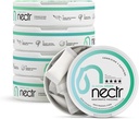 Nectr Energy Nootropic Pouches — Glacial Green Wintergreen Caffeine Pouches with Cognizin Citicoline. مُعاملات مخية خالية من السكر. Smooth, Sustained Focus ' Energy supplement - 5 Pucks of 16pcs