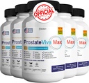 ProstateViva Max Prostate supplements for Men Capsules, Health supplements - Maximum Strength, All Natural to Support Normal & Healthy Function, Prosta Vive Reviews (600 Capsules)