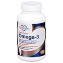 Omega-3 Enteric-Coated Fish Oil Supplements, Triglyceride Form, 1100 mg Total Omega-3 Fatty Acids, Non-Dairy and Gluten-Free, Special Enteric Coated Softgels for No Fishy Burps - 180 Count
