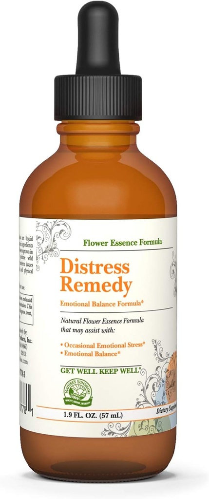 Nature's Sunshine Distress Remedy Flower Remedy, 1,9 Fl Oz