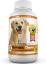 Increïble Turmeric per als Dogs Curcumin Pet Antioxidant, Eliminació de dolor parèrmica, 120 Chews