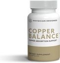 PD VARS Médico Deseñado Copper Balance Supplement - Fibromyalgia soporte, redución da dor nerviosa, Fibro Fog, 9 Immune Boosting Vitaminas, 60 cápsulas