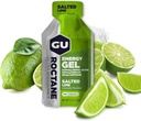 Gu Energy Roctaan Ultra Endurance Energy Gel, On-The-Go Sport Voeding voor hardlopen, fietsen, wandelen of skiën, gezouten Lime, 24-Count