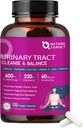 NATURE TARGET Probiotiká pre ženy močové tract zdravie s D Mannose & Cranberry - 60 miliárd CFUs Vaginálne probiotiká pre tráviace zdravie, UTI & PH Balance s prebiotikami - 90 kapsúl